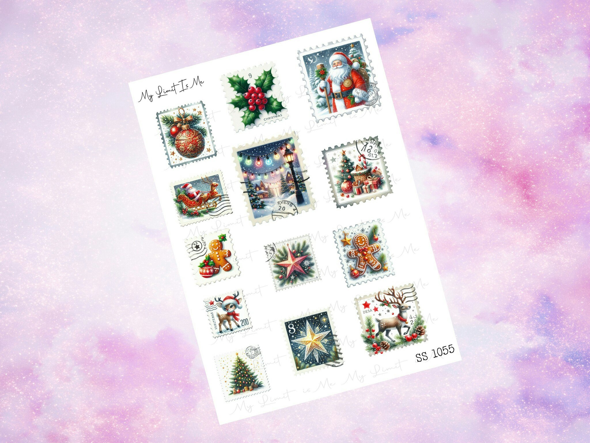 SS1055 Christmas stamps