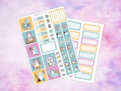 Hobonichi Cousin - "One of those days", penguin ♥