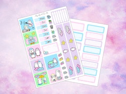 Hobonichi Cousin - Penguin time! ♥