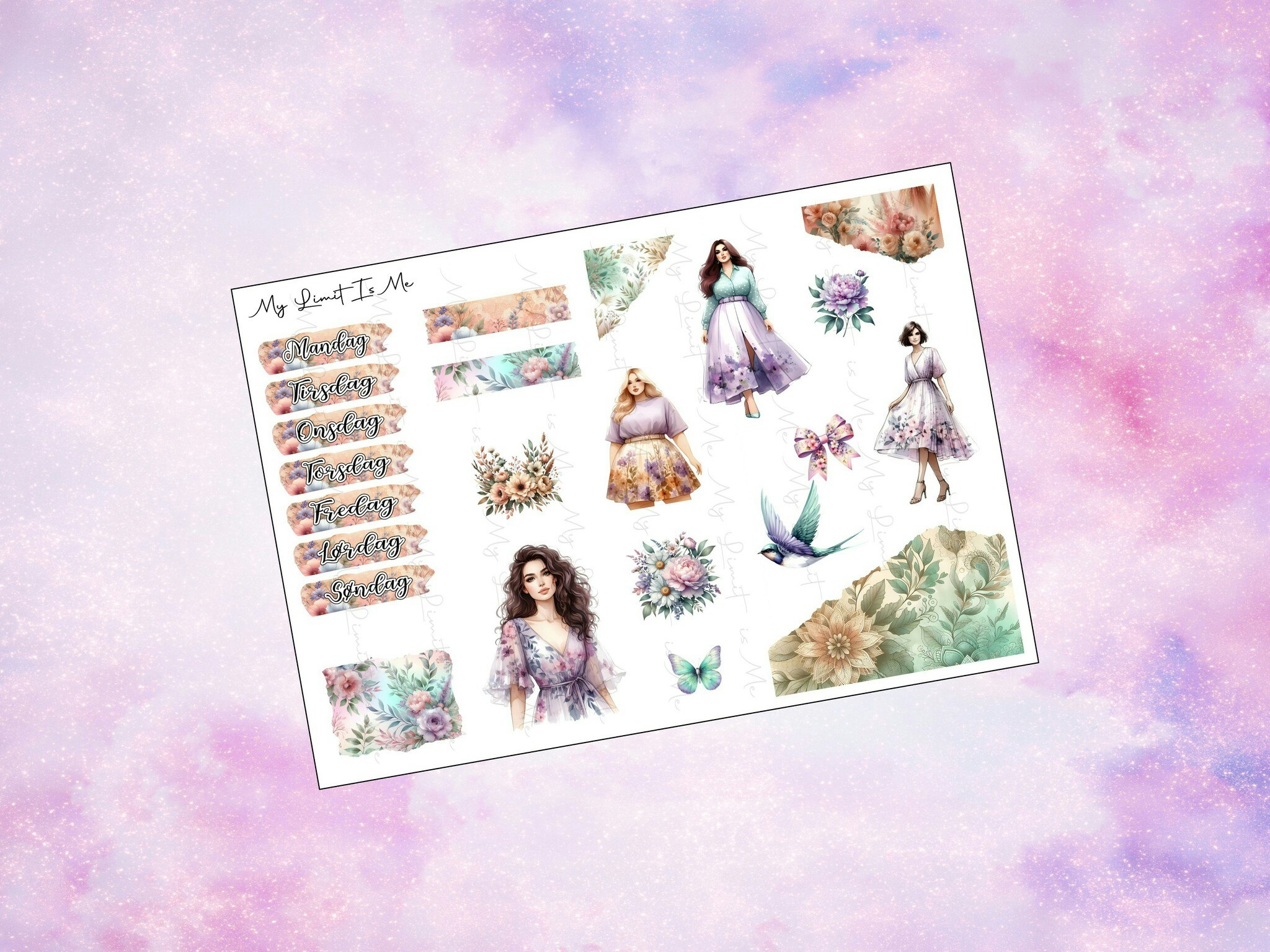 Bullet Journal - Spring fashion