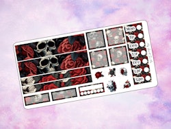 Hobonichi Weeks - Roses and Sculls