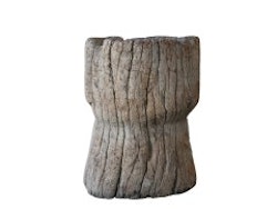 Unik Trädstubbe , naturlig prydnad H35/D25 cm natur (slut såld )