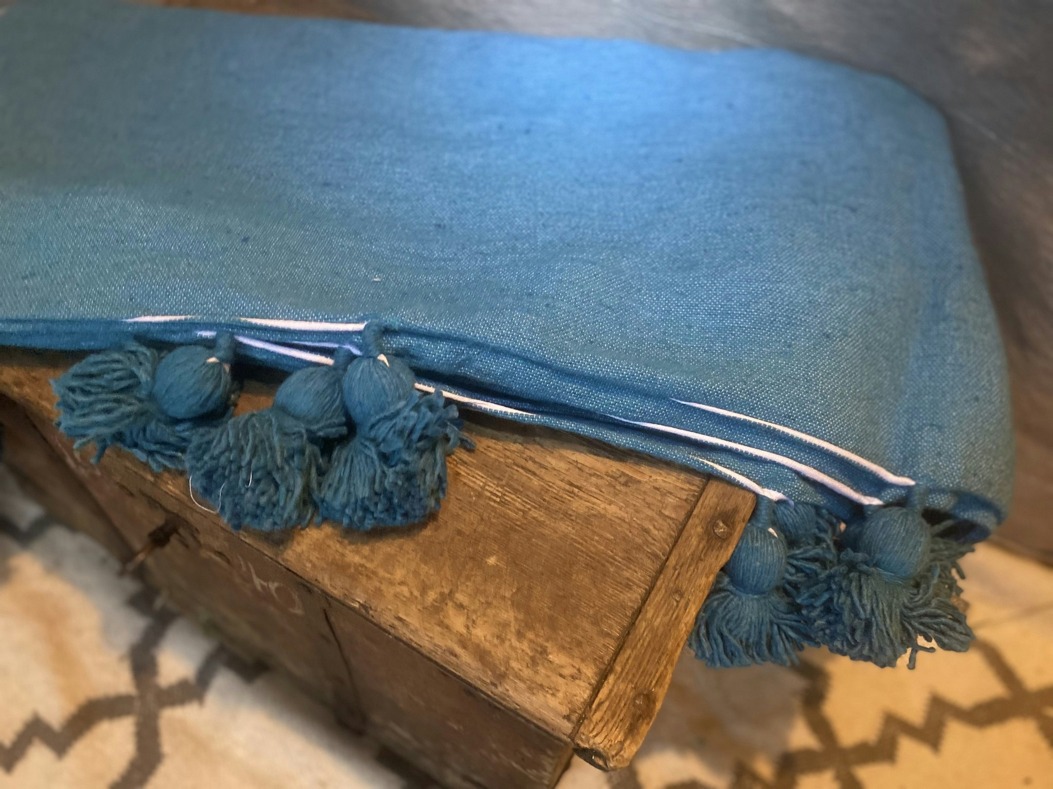 Marockansk handvävd överkast