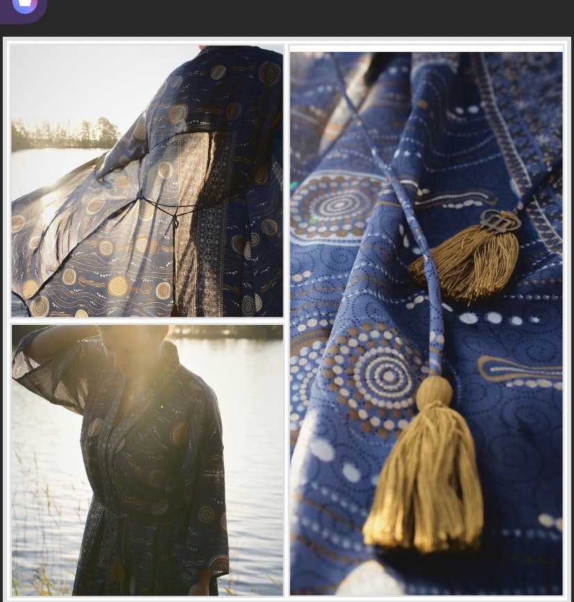 Kimono lång