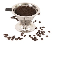 Kaffefilter i  rostfritt stål - 5-pack