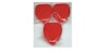 CPR-mask med röd förvaringsväska i bra kvalitet - 10-pack