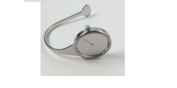 Elegant klocka med bygel i stål spegel urtavla Aveny Dam 30 mm - 5-pack