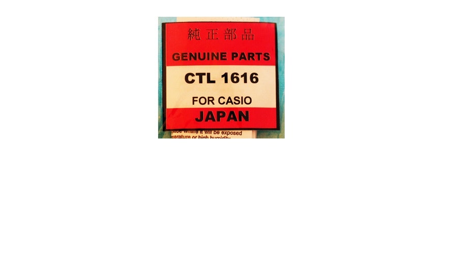 Ackumulator Uppladdningsbart batteri CLT 1616 - Casio Original