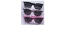 Solglasögon - vita - rosa - svarta - 15 par