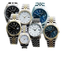 Klockpaket AVENY - klockor med dam- och herr modeller 10-pack