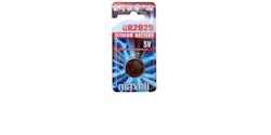 Litium Batteri CR2025 - 100-pack - Singelpackade
