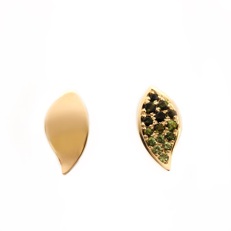 Leaf earrings mini