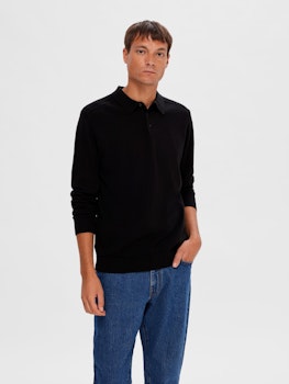 SlhBerg LS Knit Polo