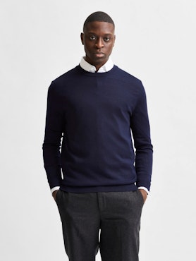 SlhTown Merino Coolmax Knit Crew