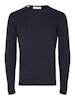 SlhBerg Cable Crew Neck