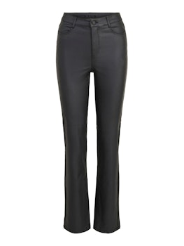 Vicommit Coated HW Straight Pant