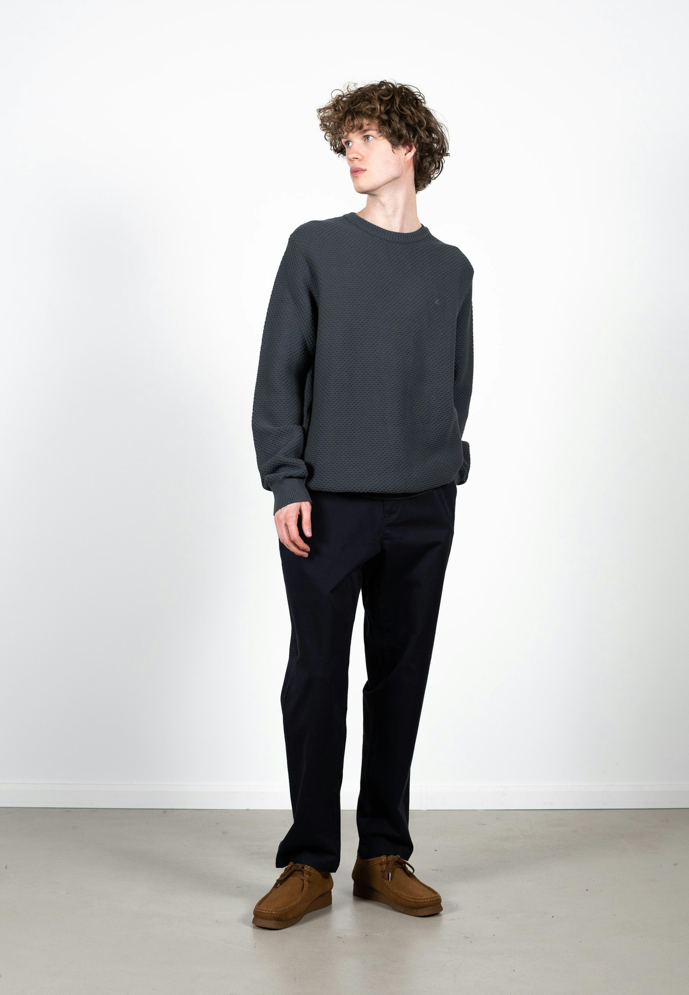 Oliver Recycled O-neck Knit