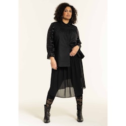 Thara Shirt with paliette sleeves