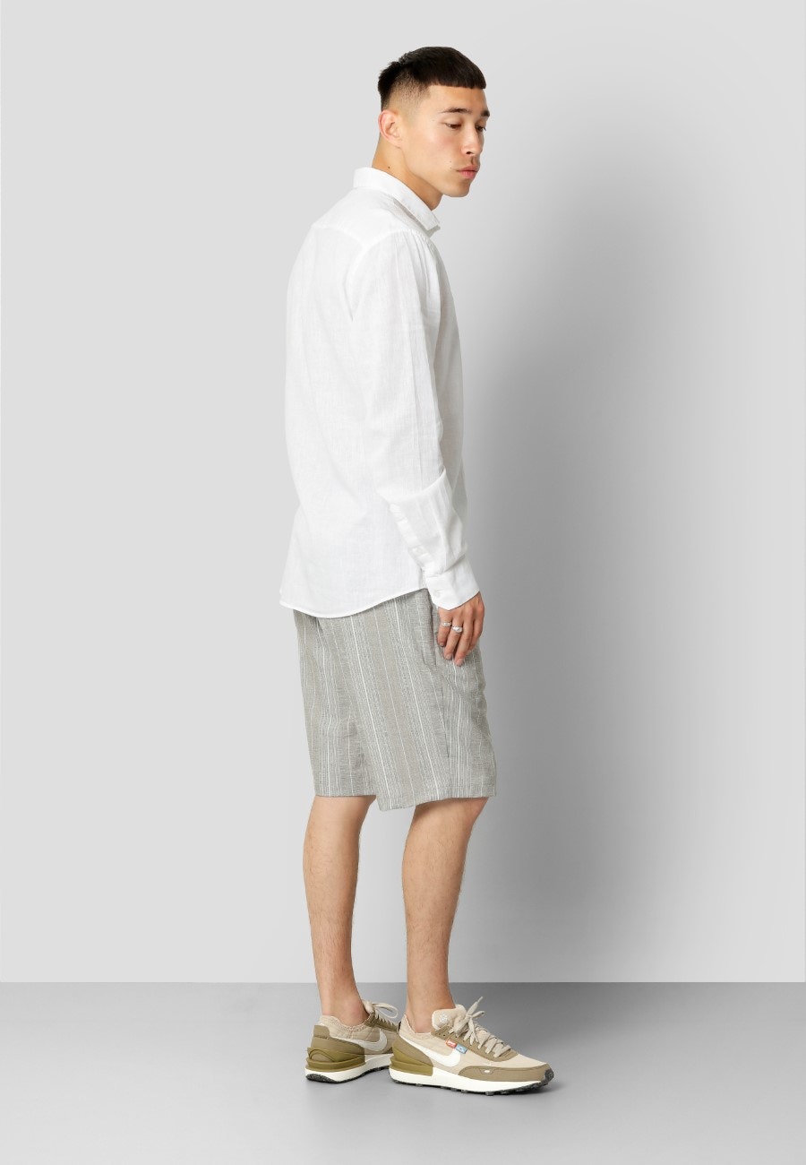 Jamie Cotton Linen Shirt LS - Clean Cut Copenhagen