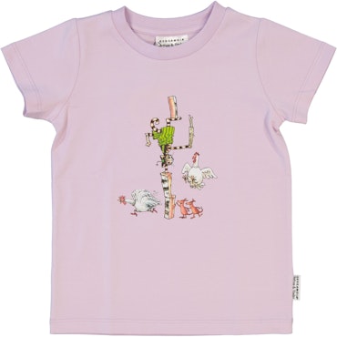Pettson & findus T-shirt Purple - Geggamoja