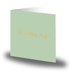 Kort, Oh Happy day! Cards by Jojo