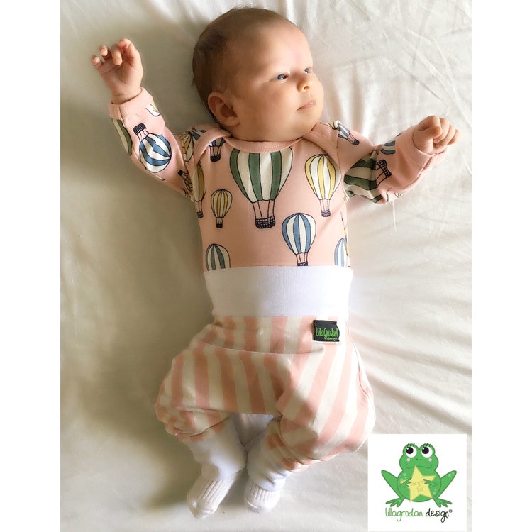 Baggybyxa - Eget tygval - LillaGrodan design - färgglada barnkläder på nätet
