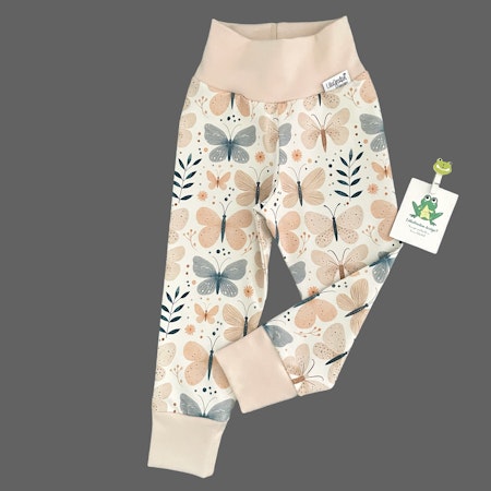 Joggingbyxa Fjärilar, strl 74