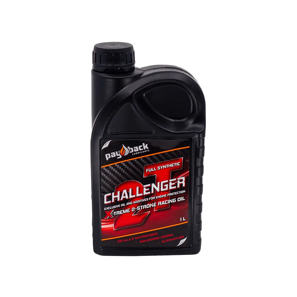 PayBack Challenger X-treme fullsyntetisk 2-takts Racingolje  1L