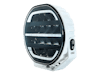 OZZ XR2 9" LED fjernlys Hvit/svart