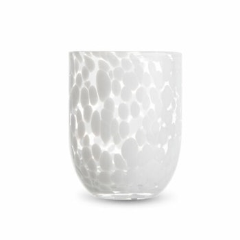 Glas ”Messy” vit Byon