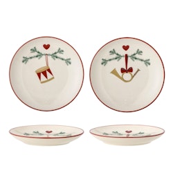 Assietter 2-pack ”Jul”