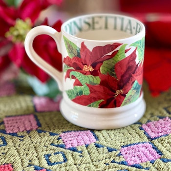 Porslinsmugg Emma Bridgewater Pointsettia