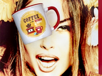 Kaffemugg retro ”IZA”