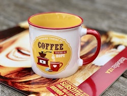 Kaffemugg retro ”IZA”