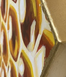 ”Bisyssla” tavla akryl på canvas 70x100 cm