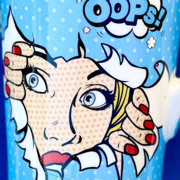 Jumbokopp ”Pop art” 60 cl