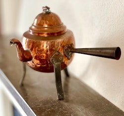 Kaffepetter av koppar 1800-tal
