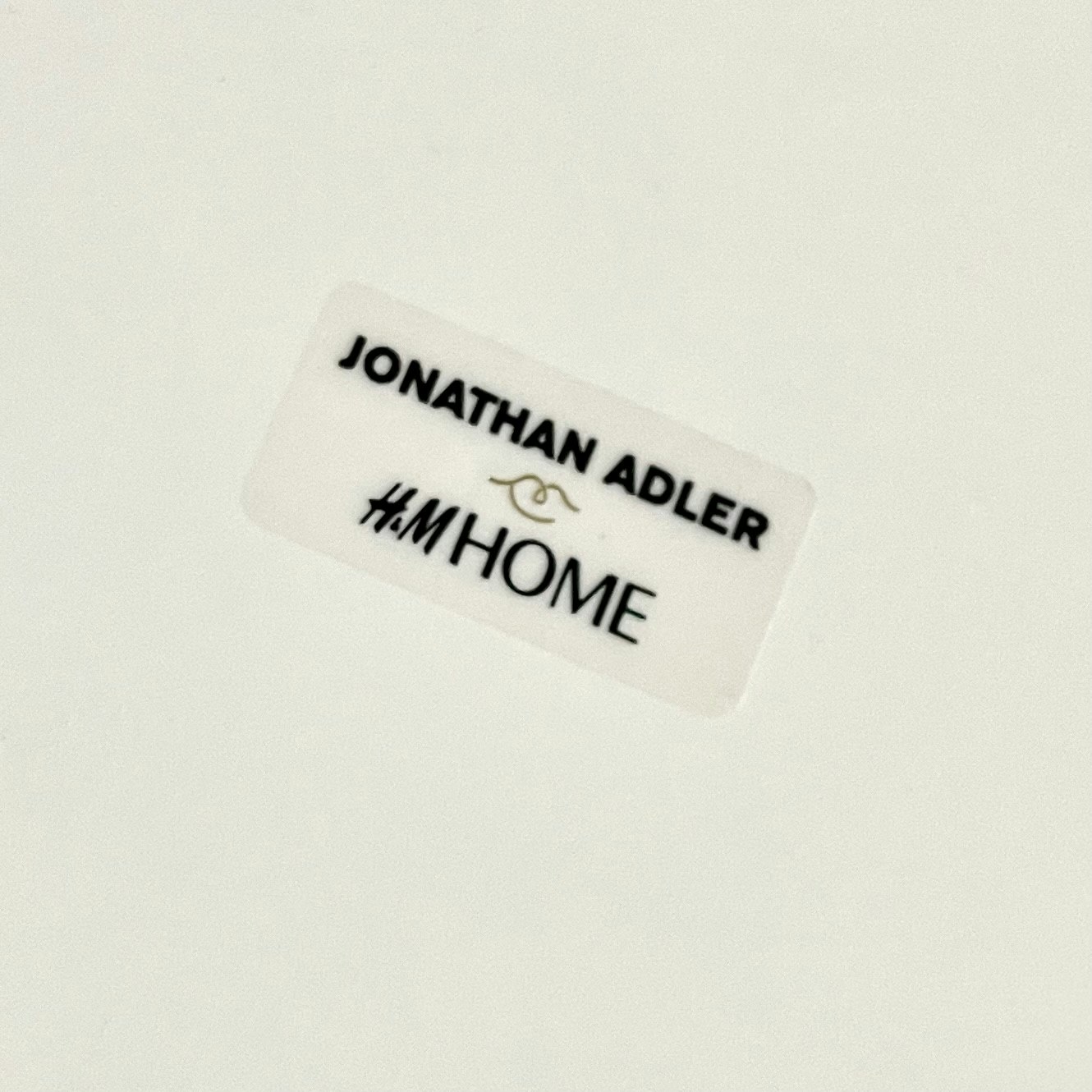 Bricka av porslin Jonathan Adler x H&M Home 2019 NOS