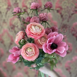 Anemon rosa 43 cm
