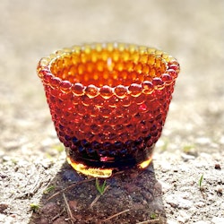 Ljuslykta glas ”Pärlan” Reijmyre design Tyko Axelsson