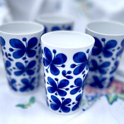 4 lattemuggar ”Mon Amie” Rörstrand Marianne Westman