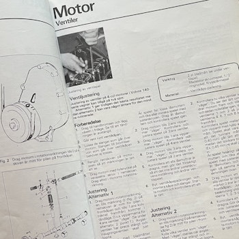 Gör-det-själv handbok Volvo 140