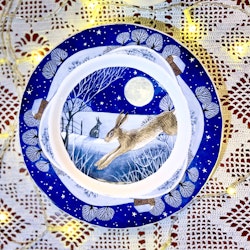 Assiett Emma Bridgewater Hare vinter 2:a sortering