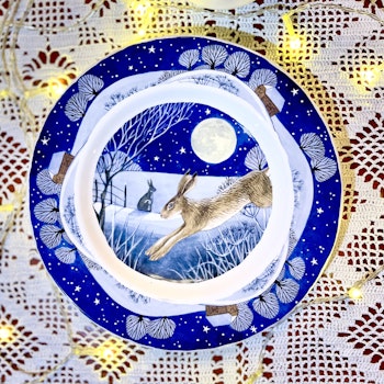 Assiett Emma Bridgewater Hare vinter 2:a sortering