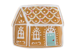 Fat av porslin ”Pepparkakshus”