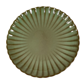 Middagstallrik ”Joy” grön