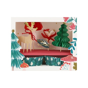 Cupcake kit "Winter woodland"