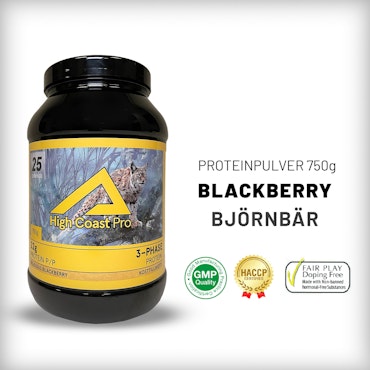 High Coast Pro 3-Phase Protein – Delicious Blackberry 750g