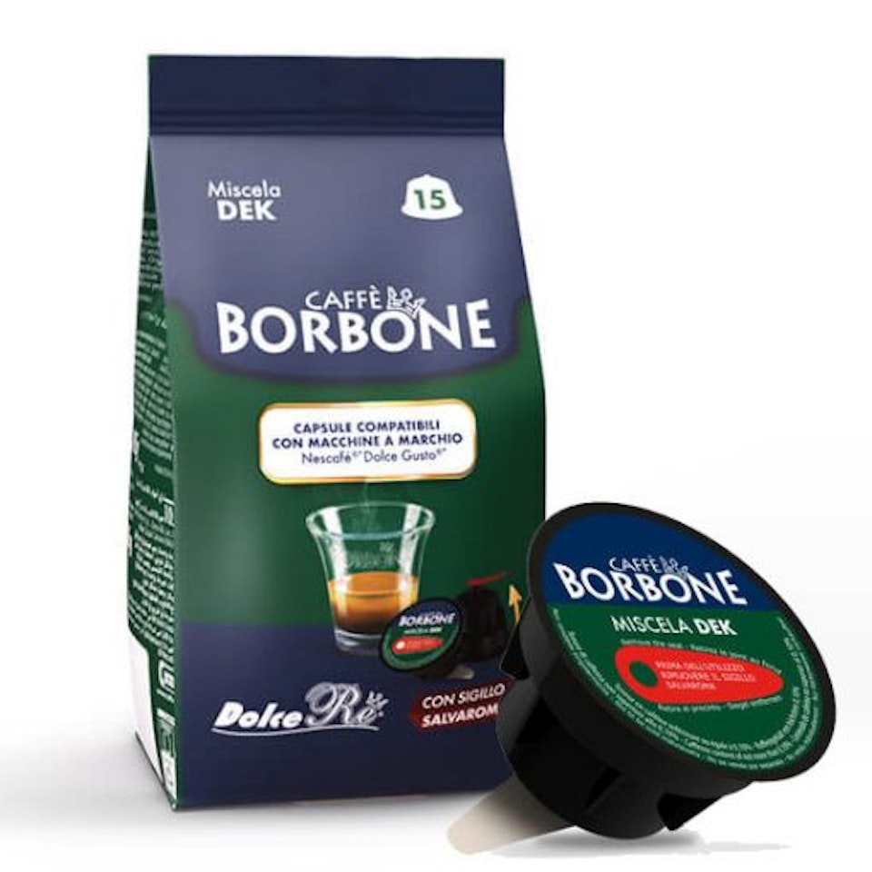 Caffè Borbone - Miscela DEK, 90 st kapslar - CiaoNordic