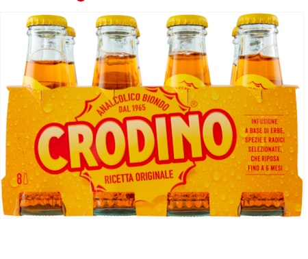CRODINO APERITIVO 10 CL X8 (Alkoholfri aperitif)